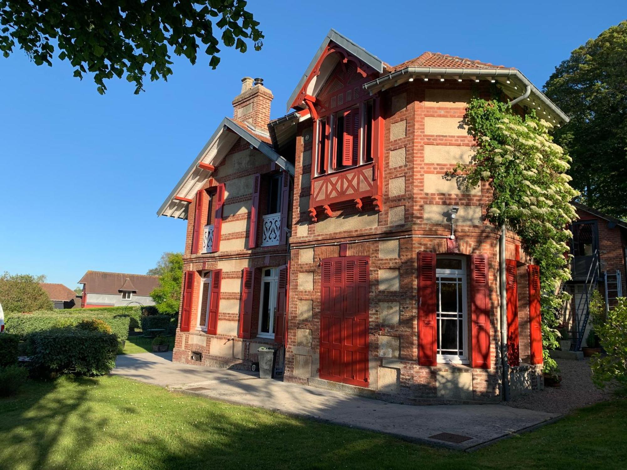 La Villa Des Rosiers Cricquebœuf Екстериор снимка